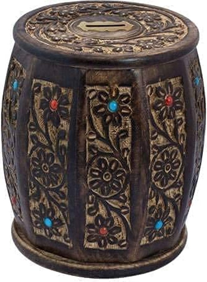MITRIA TRADERS Wooden Money Bank - Big Size Master Size Large Piggy Bank Wooden For Kids And Adults (Brown), Traditional - Image 2
